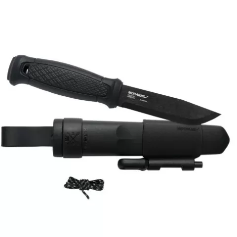 Helikon Tex Morakniv® Knives & Accessories^Morakniv® Garberg Blackblade With Survival Kit (C) - Black (Id 13915)